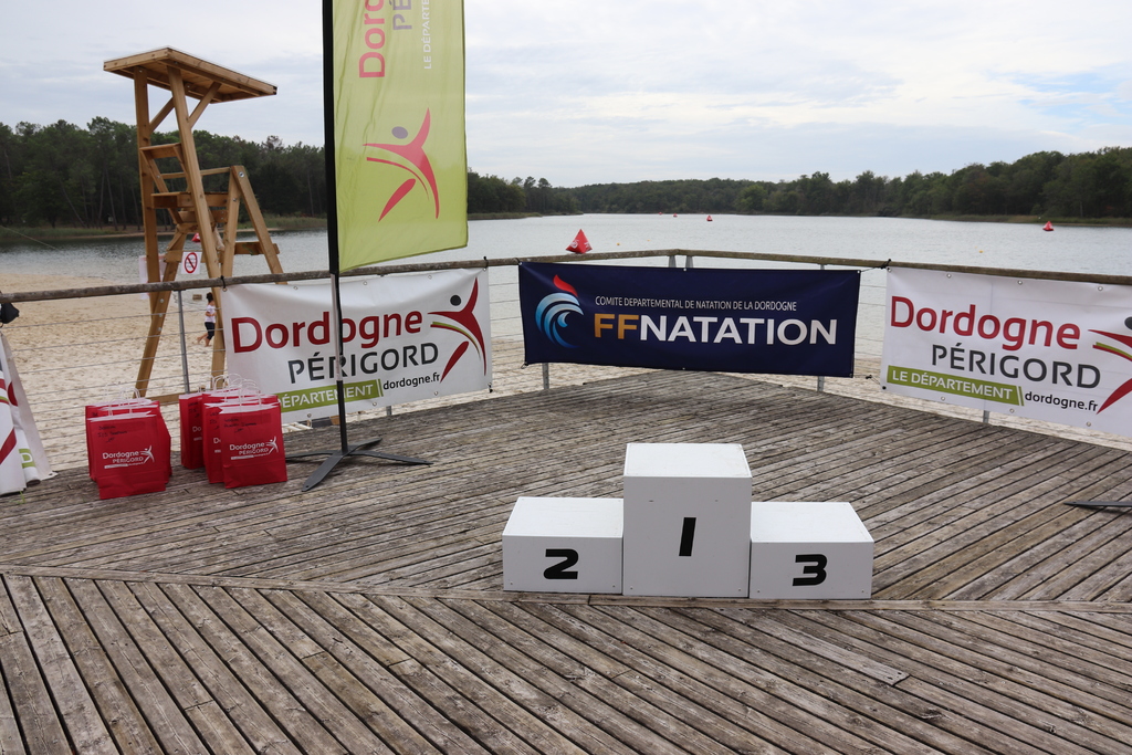Réussite éclatante des Boucles de la Jemaye Dordogne Périgord 2023 labelisée EDF Aqua Challenge : un véritable festival de natation en eau libre