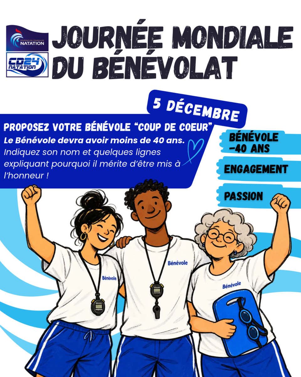 Journée mondiale du bénévolat : 5 décembre : mettons nos bénévoles à l’honneur !