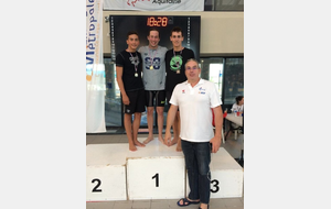 Finale C pour Axel Gawron au Critérium national promotionnel d'été à Saint-Yriex-sur-Charente (Charente)