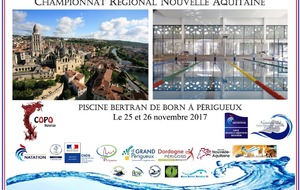 Championnat régional LNNA 25 & 26 Novembre 2017 à Périgueux: Ouverture des portes le samedi à 8H15
