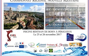 Championnat régional LNNA 25 &amp; 26 Novembre 2017 à Périgueux: Ouverture des portes le samedi à 8H15
