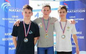 Deuxième place au 50 dos pour Achille Dujarric aux Championnats de Nationale 3 Printemps Q2 - 50 m à Agen