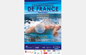 Championnat de France Maîtres à Angers du 22 au 25 Mars 2018