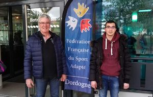 Sport Adapté: Guy ISSOT et Romain IDZIAK préparation pour les championnat de France