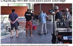 L’Aquacap fermée trois jours pour tournage pour la série Vestiaire