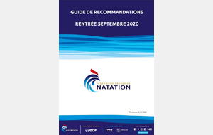 FFN COVID19 Guide de recommandations Rentrée Septembre 2020 édition du 5 10 2020
