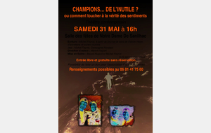 &quot;Le théâtre comme un pont entre mémoire et oubli&quot; Rendez-Vous le 31 mai à 16h à Notre Dame de Sanilhac