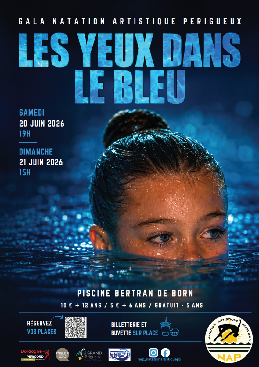 Gala de Natation Artistique de NAP " Les yeux dans le bleu"