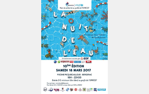 Nuit de l'eau 2017 à Bergerac: CNB Programme de la soirée