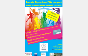 Journée Olympique en Périgord. Venez rejoindre le stand NATATION