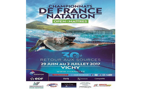 Championnats de France d'été des Maîtres (50m) - VICHY : Champions de France