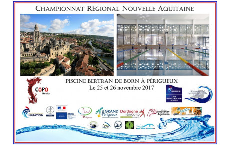 Championnat régional LNNA 25 &amp; 26 Novembre 2017 à Périgueux: Ouverture des portes le samedi à 8H15