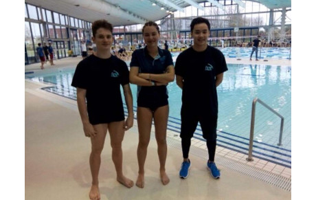 Championnats de Nationale 3 Printemps Q2 - 50 m à Agen 3ième place pour Achille.