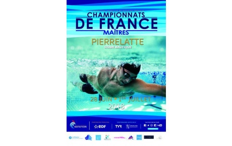 Championnat de France maîtres à Pierrelatte du 28 Juin au 1ier Juillet 2018