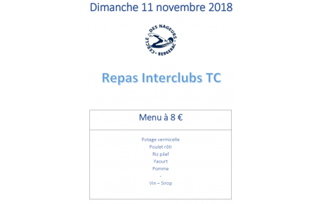 CNB Repas interclubs TC 11 11 2018 Bulletin d'inscription