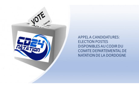 CND24: Election des  postes disponibles pour compléter le CODIR