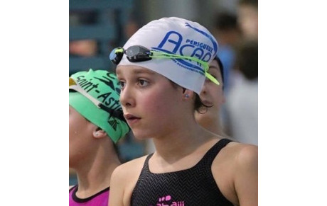 ACAP Qualifications  France Jeune de Isaure Balek Descamp en 50 et 100 brasse
