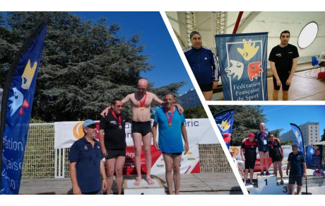 CHAMPIONNAT DE FRANCE DE NATATION SPORT ADAPTE A VILLEJUIF DU 3 AU 7 JUILLET 2019: LE BILAN
