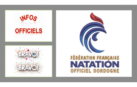Nouveaux Officiels C dont 3 &quot;collectif Jeune&quot;