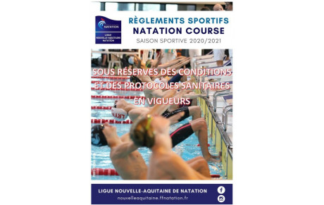 LNNA Règlements natation course Révision A &amp; Meeting Label Régional