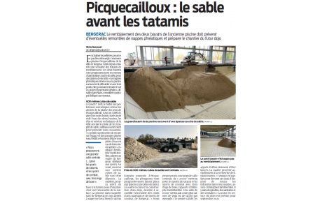 Piscine de Picquecailloux. C'est vraiment la fin!!!