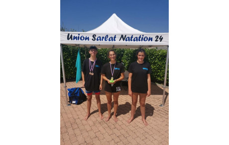 1er meeting Natation estivale Nvelle Aquitaine à Montlieu La Garde le 18 juillet 2021