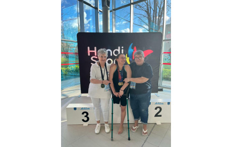 Championnats régionaux handisport de natation course