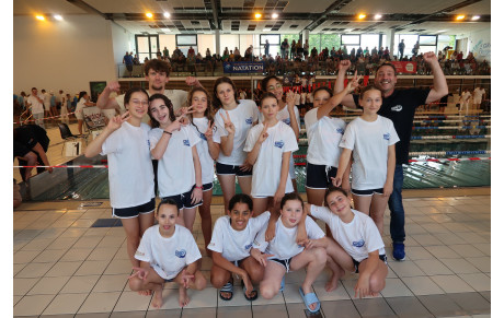 Coupe de France des Départements : un week-end de natation réussi à Périgueux