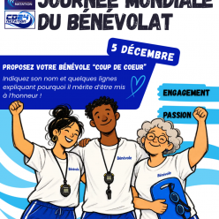 Journée mondiale du bénévolat : 5 décembre : mettons nos bénévoles à l’honneur !