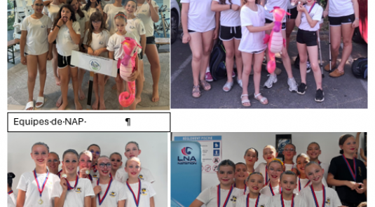 Championnats régionaux challenge de natation artistique - La Teste de Buch 23 et 24 mai 26